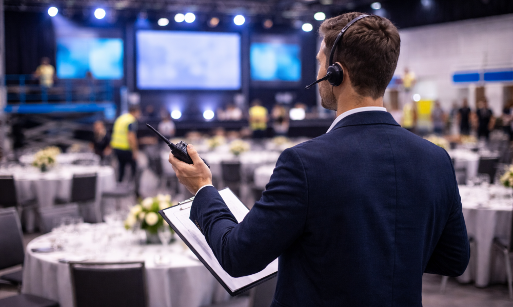 coordinador correcto evento