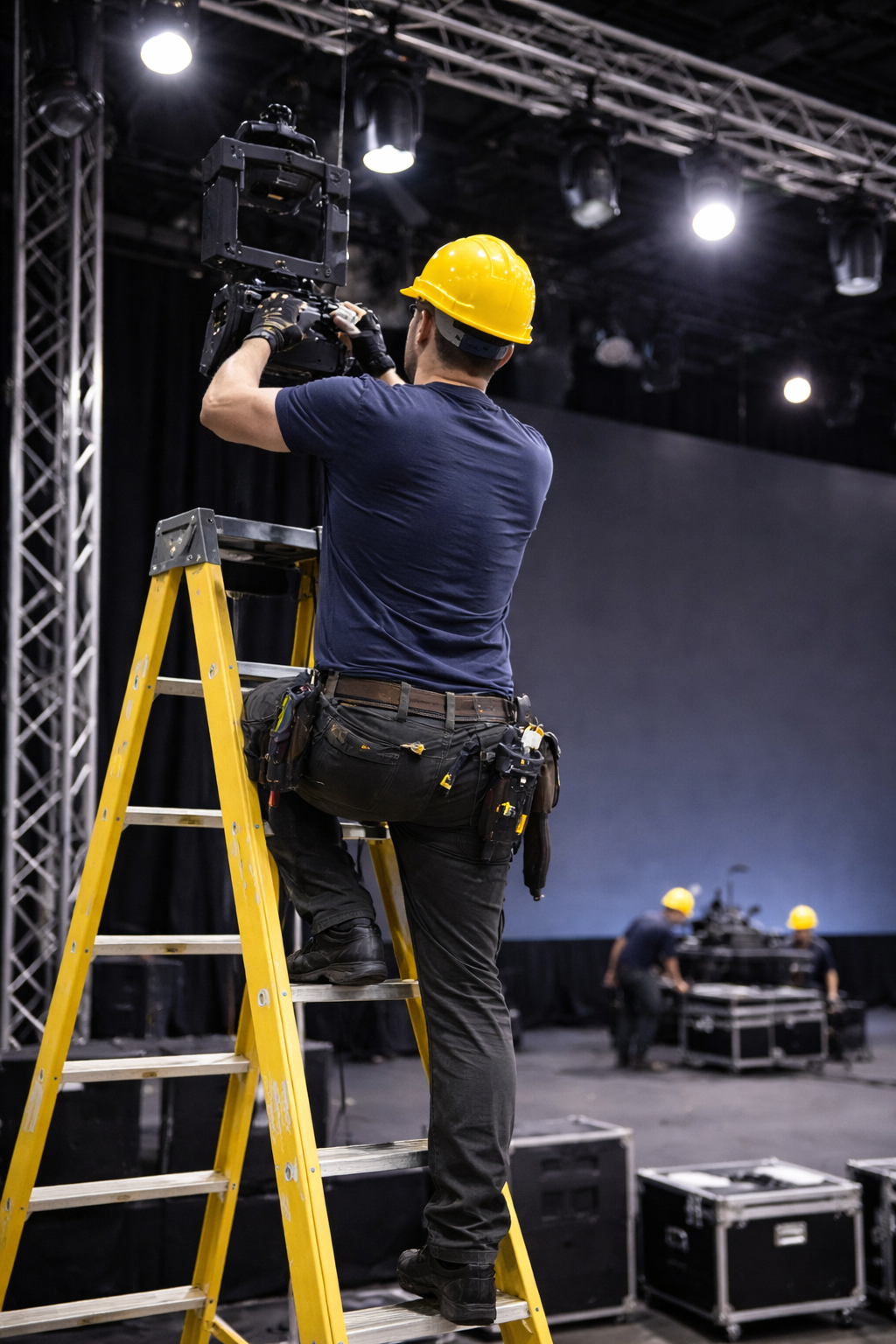 montaje escenarios foco